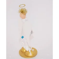 Geldgeschenk Weihnachten: Handgemachte Engel, Rentier und Weihnachtsmann Figur – Geschenkidee aus Holz