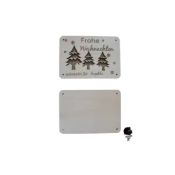 Geldgeschenk Weihnachten / Weihnachtskarte / Geschenkverpackung