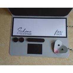 Geldgeschenk Weihnachten Laptop Laptopkarte Gutschein Frau Mann Geschenkidee Geldverpackung