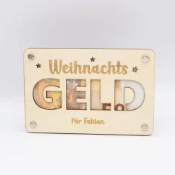Geldgeschenk Weihnachtsgeld - Geldgeschenk Idee zu Weihnachten