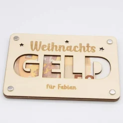 Geldgeschenk Weihnachtsgeld - Geldgeschenk Idee zu Weihnachten