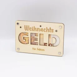 Geldgeschenk Weihnachtsgeld - Geldgeschenk Idee zu Weihnachten