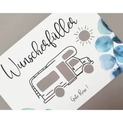 Geldgeschenk Wohnmobil Geburtstag , Wunscherfüller Weihnachten ,40.Geburtstag 50.Geburtstag 60.Geburtstag 70.Geburtstag