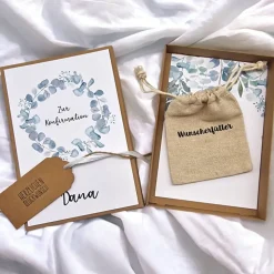 Geldgeschenk Wunscherfüller zur Konfirmation, Kommunion, Taufe