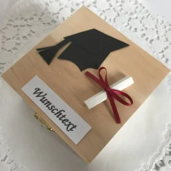 Geldgeschenk zum Abschluss Bachelor Abitur Promotion Doktortitel Studium Examen Geschenk Gutschein Geld verschenken
