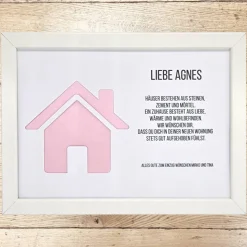 Geldgeschenk zum Einzug | neue Wohnung | Haus