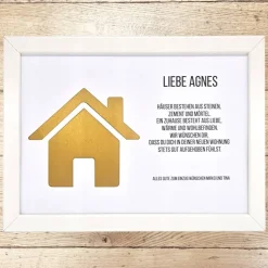 Geldgeschenk zum Einzug | neue Wohnung | Haus