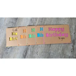 Geldgeschenk zum Geburtstag / Geschenkkarte / Geburtstagskarte / Happy Birthday to you