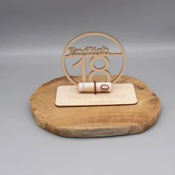 Geldgeschenk zum 18ten Geburtstag - aus Holz personalisiert