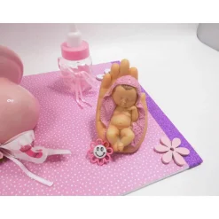 Geldgeschenk zur Geburt & Taufe – Schnuller-Spardose für Baby Mädchen – Originelle Geschenkidee