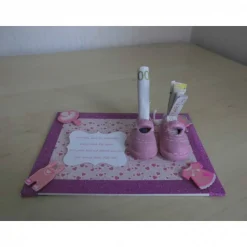 Geldgeschenk zur Geburt oder Taufe – süße Kinderschuhe als Geschenkdeko für Jungen & Mädchen