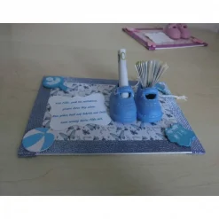 Geldgeschenk zur Geburt oder Taufe – süße Kinderschuhe als Geschenkdeko für Jungen & Mädchen