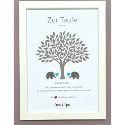 Geldgeschenk zur Geburt Taufe Junge Mädchen, Taufgeschenk Junge Mädchen,Geschenk zur Geburt Junge Mädchen,Lebensbaum