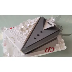 Geldgeschenk zur Hochzeit, Tortenstücke befüllbar, Stampin up