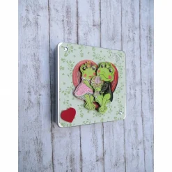 Geldgeschenk zur Hochzeit, Kröten,Frösche, Geschenk Brautpaar