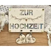 Geldgeschenk zur Hochzeit Karte personalisiert Hochzeitsgeschenk