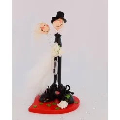 Geldgeschenk zur Hochzeit – Handgefertigte Figur als einzigartiges Hochzeitsgeschenk für das Brautpaar