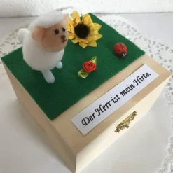 Geldgeschenk zur Kommunion Konfirmation Firmung Jugendweihe Schaf Hirte für Mädchen und Junge Geld verpacken Geschenk