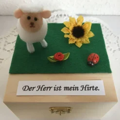 Geldgeschenk zur Kommunion Konfirmation Firmung Jugendweihe Schaf Hirte für Mädchen und Junge Geld verpacken Geschenk