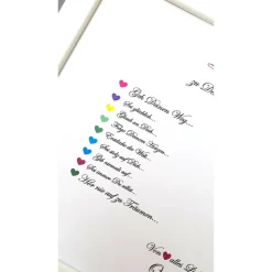 Geldgeschenk zur Kommunion, Kommunionsgeschenk Mädchen und Jungen, Geschenk Kommunion, Bilderrahmen Friedenstaube