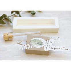 Geldgeschenk zur Konfirmation – Geschenkbox mit Reagenzglas & stilvollem Design