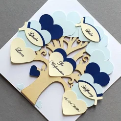 Geldgeschenk zur Konfirmation, Karte zur Konfirmation Junge,Geschenk Konfirmation Junge, Klappkarte, personalisiert