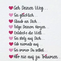 Geldgeschenk zur Konfirmation Kommunion, Konfirmationsgeschenk Mädchen, Kommunionsgeschenk Mädchen, Bilderrahmen Fisch
