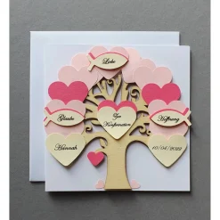 Geldgeschenk zur Konfirmation, Karte zur Konfirmation Mädchen,Geschenk Konfirmation Mädchen, Klappkarte, personalisiert