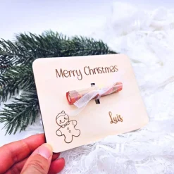 Geldgeschenke Weihnachten | Karte aus Holz | Gutschein als Geschenk | kleine Weihnachtsgeschenke  | Geschenkidee