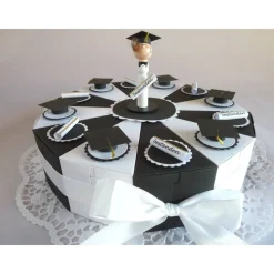 Geldgeschenk/Geldgeschenktorte zur Promotion/für einen Abiturienten, 27 cm Ø