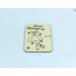 Geldgeschenkkarten aus Holz / Gutschein / Geburtstag / Glückwünsche