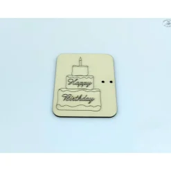 Geldgeschenkkarten aus Holz / Geburtstag / Glückwünsche / Wunscherfüller / Gutschein