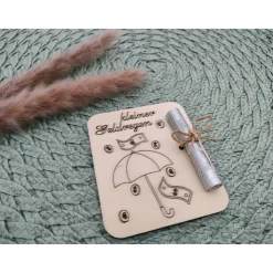 Geldgeschenkkarten aus Holz / Mäuse / Geburtstag / Glückwünsche / Gutschein