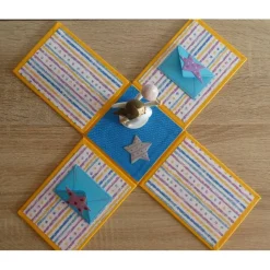 Geldgeschenkverpackung - Engelchen mit Luftballon