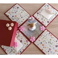 Geldgeschenkverpackung - Engelchen mit Luftballon