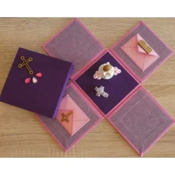 Geldgeschenkverpackung - Kommunion / Konfirmation - Mädchen