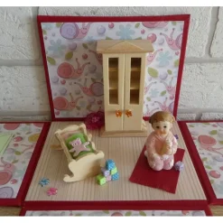 Geldgeschenkverpackung - Kinderzimmer - Mädchen