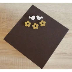 Geldgeschenkverpackung - Vogel / Garten