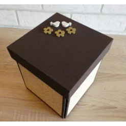 Geldgeschenkverpackung - Vogel / Garten