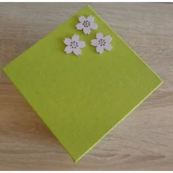 Geldgeschenkverpackung - Vögel mit Pflanzen und Käfig