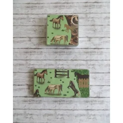 Geldgeschenkverpackung, Gutscheinverpackung, , Pferde