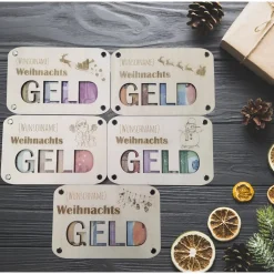 Geldkarte zu Weihnachten / Geldgeschenk für Weihnachten/ personalisierte Geschenkverpackung / besondere Geschenkidee / G