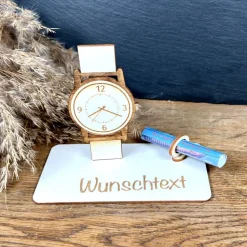 Geldscheinhalter Armbanduhr, Smartwatch, Geldgeschenk, Geburtstag, Geschenk, Wunschtext, Personalisierbar