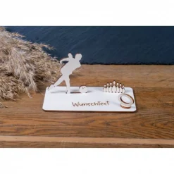 Geldscheinhalter Bowling, Kegeln, Geldgeschenk, Geburtstag, Geschenk, Wunschtext, Personalisierbar