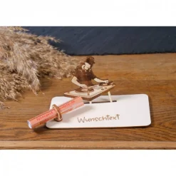 Geldscheinhalter DJ, Disco, Musik, Geldgeschenk, Geburtstag, Geschenk, Wunschtext, Personalisierbar