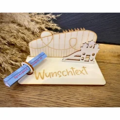 Geldscheinhalter Freizeitpark, Erlebnispark, Geldgeschenk, Geschenk, Wunschtext, Personalisierbar