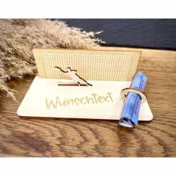 Geldscheinhalter Fußballspieler, Keeper, Torwart, Torhüter, Geldgeschenk, Geburtstag, Wunschtext, Personalisierbar