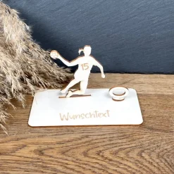 Geldscheinhalter Handball, Handballspieler, Geldgeschenk, Geburtstag, Wunschtext, Personalisierbar