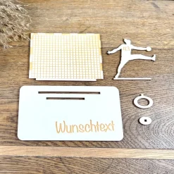 Geldscheinhalter Handball, Handballspieler, Geldgeschenk, Geburtstag, Wunschtext, Personalisierbar