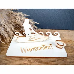 Geldscheinhalter Jet Ski, Jetski, Wasser, Geldgeschenk, Geburtstag, Geschenk, Wunschtext, Personalisierbar